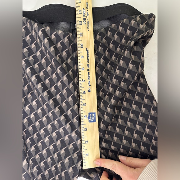 MAC Jeans Flare - Pine Tree Print Pullon Dress Pants sz 40 or size large - Picture 8 of 11